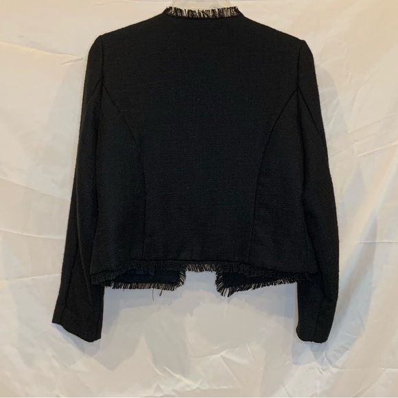 Violet b. Suit Jacket Frayed bottom and sleeves. - Picture 2 of 2